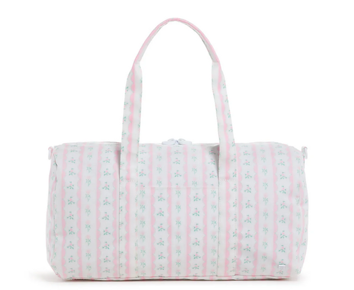 TRVL WEEKENDER DUFFEL BAG RIBBON FLORAL