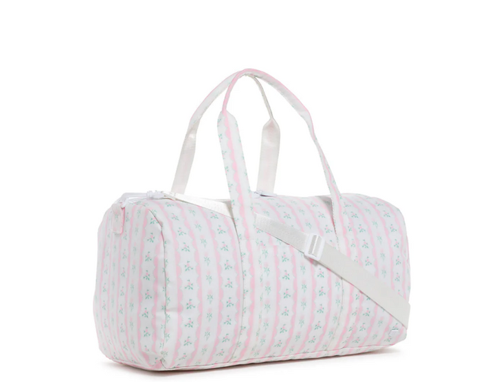 TRVL WEEKENDER DUFFEL BAG RIBBON FLORAL