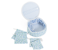 TRVL QUITLED JEWEL ROUND HAMPTON FLORAL