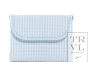 TRVL QUILTED STROLLER BAG BUNDLE PIMLICO STRIPE BLUE + CHANGER MATS + EVERYDAY