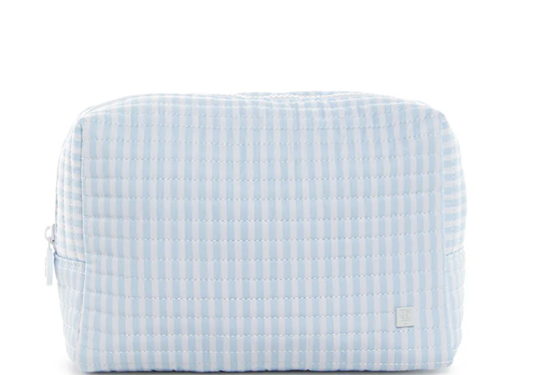 TRVL QUILTED STROLLER BAG BUNDLE PIMLICO STRIPE BLUE + CHANGER MATS + EVERYDAY