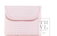 TRVL QUILTED STROLLER BAG BUNDLE PIMLICO STRIPE PINK+ CHANGER MATS + EVERYDAY