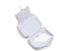 TRVL BUNDLE UP HANGING TOILETRY BAG RIBBON FLORAL PINK