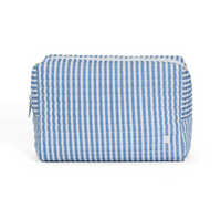 TRVL QUILTED STROLLER BAG BUNDLE PIMLICO STRIPE CHAMBRAY BLUE + CHANGER MATS + EVERYDAY