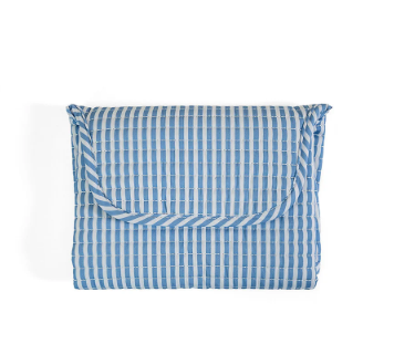 TRVL QUILTED STROLLER BAG BUNDLE PIMLICO STRIPE CHAMBRAY BLUE + CHANGER MATS + EVERYDAY