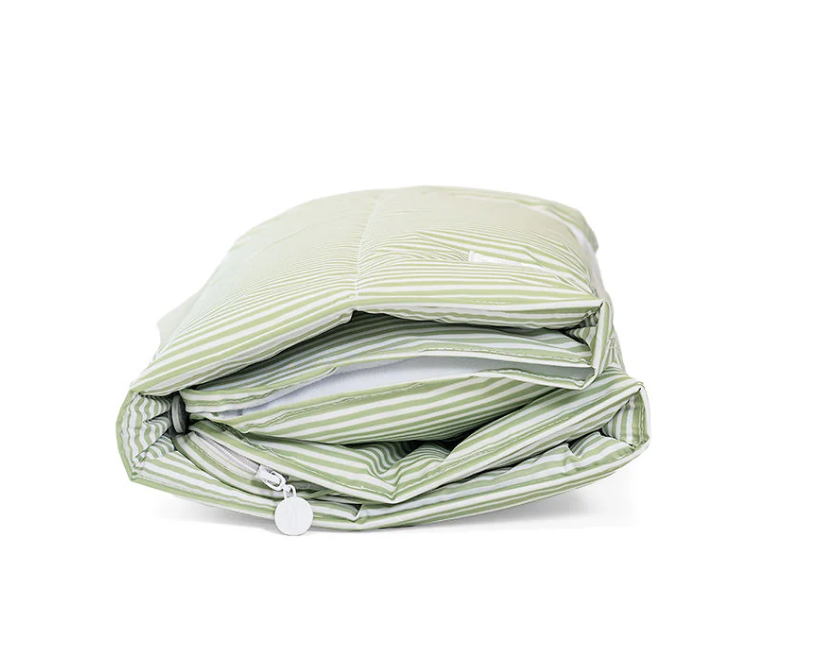 TRVL REST UP NAP MAT PIMLICO STRIPE SAGE