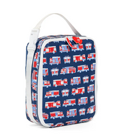 TRVL LUNCH BOX INSULATED LUNCH BAG FIRE ENGINES