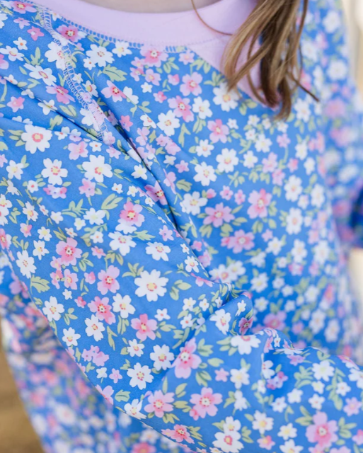 JAMES & LOTTIE SIDNEY SWEATSHIRT FALL FLORAL KNIT