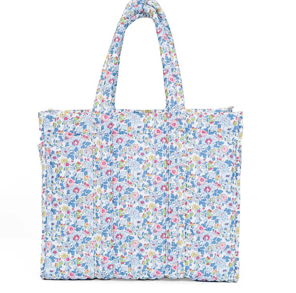 TRVL QUILTED GOGO TOTE BRIDGEHAMPTONS FLORAL