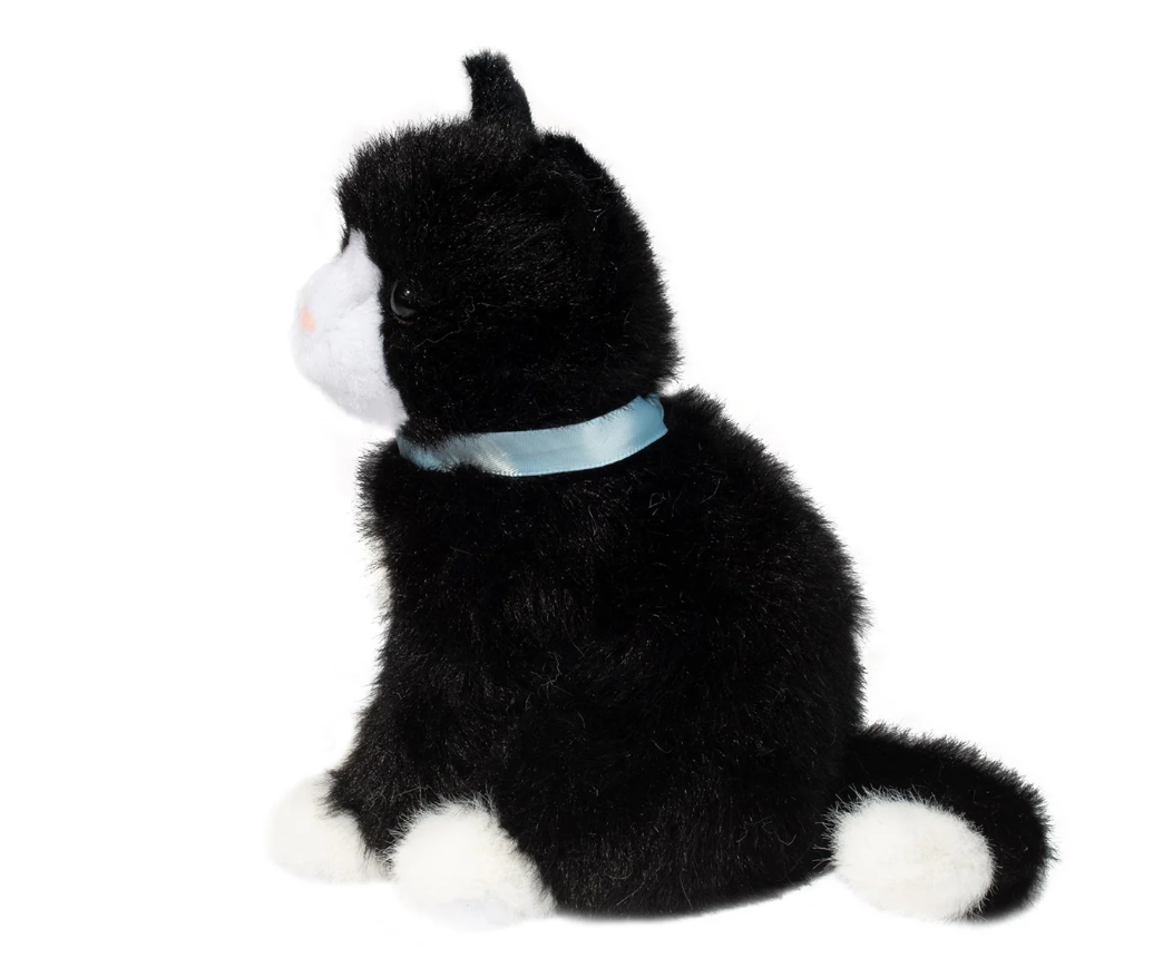 DOUGLAS MINI BLACK AND WHITE CAT