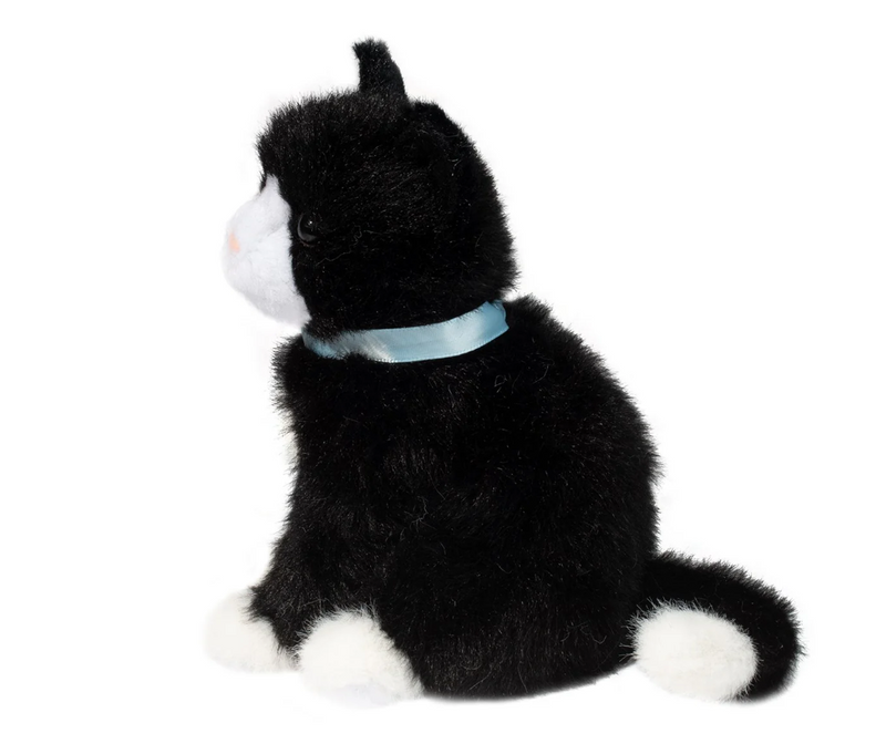 DOUGLAS MINI BLACK AND WHITE CAT