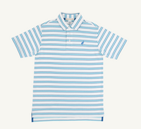 TBBC PRIM AND PROPER POLO WORTH AVE. WHITE/ BELHAVEN BLUE