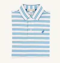 TBBC PRIM AND PROPER POLO WORTH AVE. WHITE/ BELHAVEN BLUE