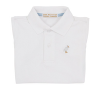 TBBC PRIM AND PROPER POLO WORTH AVE. WHITE/ MULTICOLOR STORK