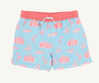 TBBC TORTOLA SWIM TRUNKS PARROT CAY CANOPY