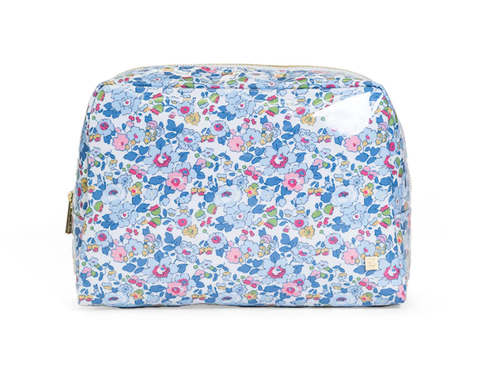 TRVL LUXE GLOSS WASH BAG LARGE BRIDGEHAMPTON FLORAL