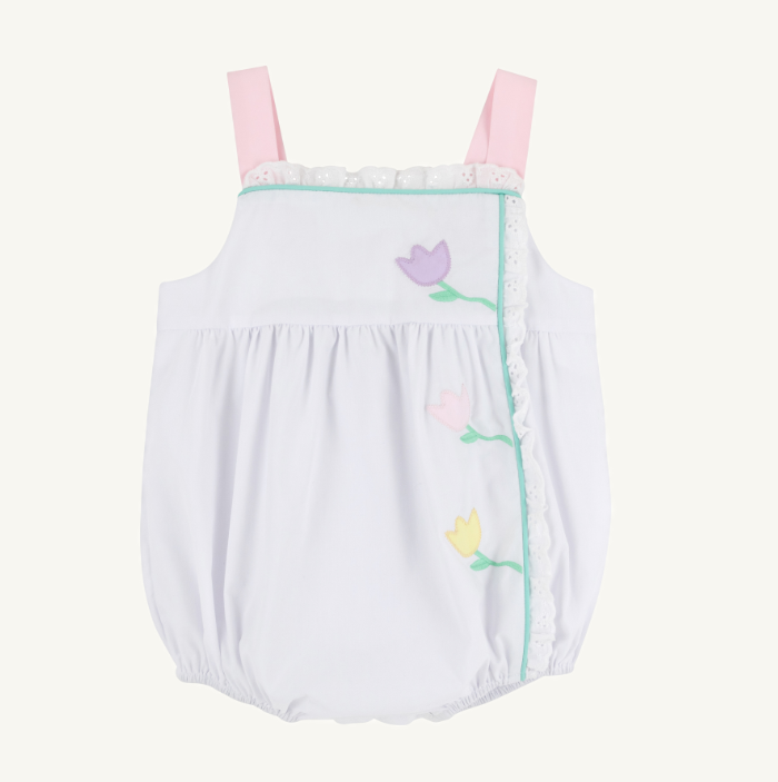 BITSY BUBBLE PALM BEACH PINK/FLOWERS