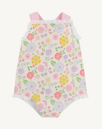 Sisi Sunsuit Broadcloth Boca Grande Begonia Hamptons Hot Pink