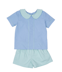 TIMOTHY SHORT SET GARDEN GREEN