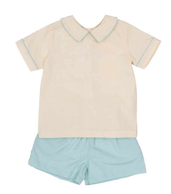 PIERCE SHORT SET YELLOW SORBET