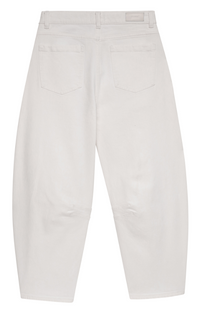 KENZY BARREL JEAN WHITE