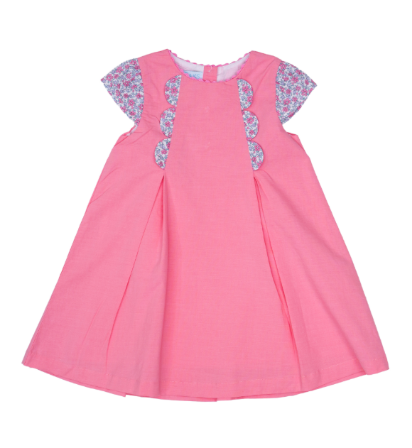 REBECCA DRESS BELLE BONNET PINK AND BLUE