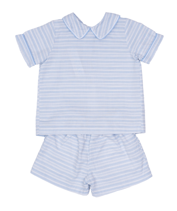 JOHN SHORT SET BLUEBIRD STRIPE
