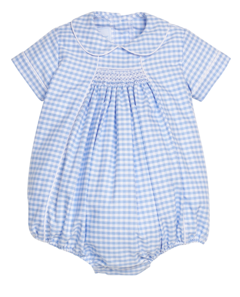 CHEST SMOCKED BUBBLE MAYFAIR GINGHAM