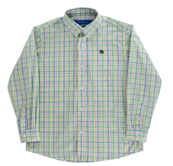 ROSCOE BUTTON DOWN SHIRT HARLOW