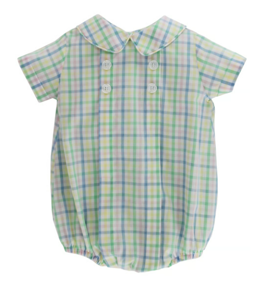 HARLOW PLAID DRESS BUB SHORT