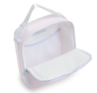 TRVL LUNCH BOX INSULATED LUNCH BAG PIMLICO PLAID PINK