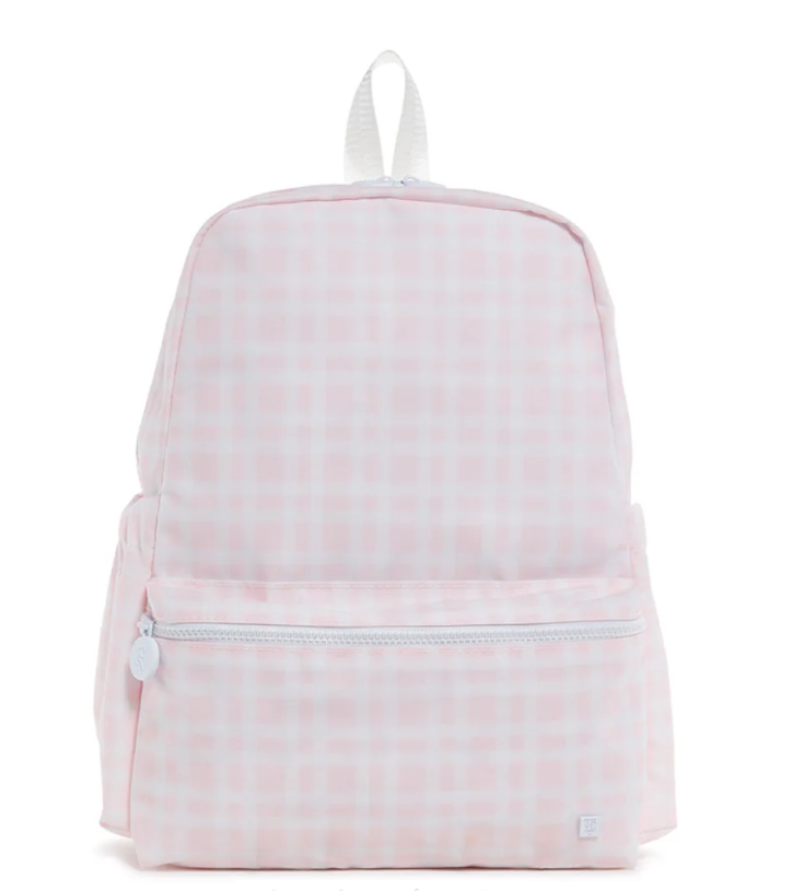 TRVL BACKPACKER PIMLICO PLAID PINK