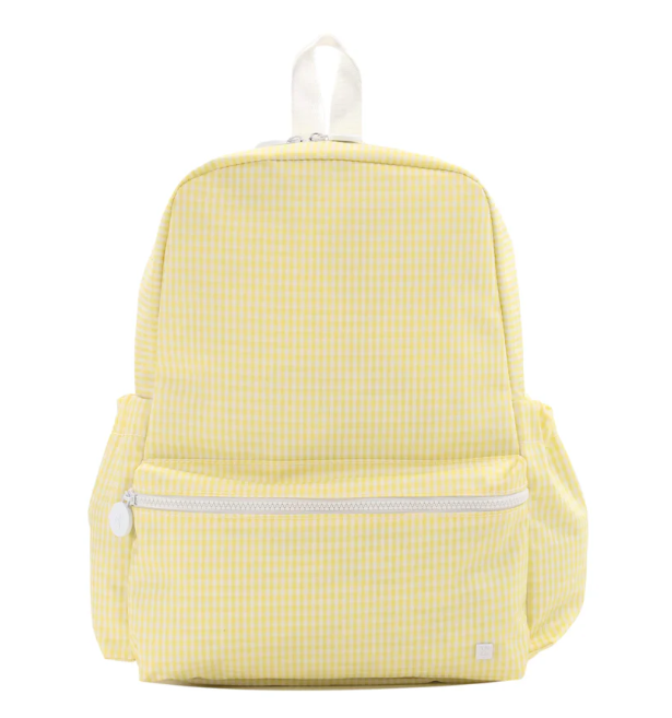 TRVL BACKPACKER GINGHAM BUTTERCUP