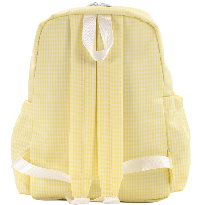 TRVL BACKPACKER GINGHAM BUTTERCUP