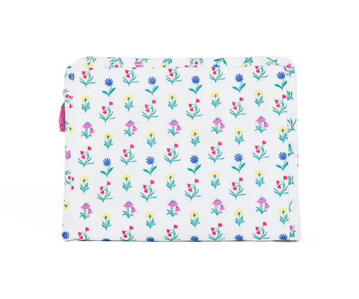 TRVL ROADIE MEDIUM ZIP POUCH WILD FLOWER