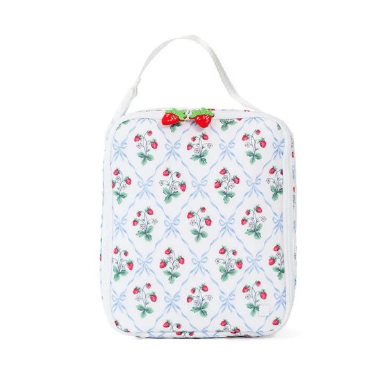 TRVL LUNCH BOX INSULATED LUNCH BAG BERRY NICE