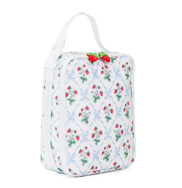 TRVL LUNCH BOX INSULATED LUNCH BAG BERRY NICE