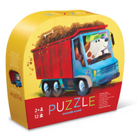 CROCODILE CREEK 12-PC MINI PUZZLE GO BIG DOG