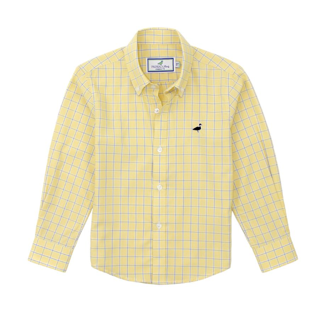 BOYS SEASONAL SPORTSHIRT HONEYSUCKLE