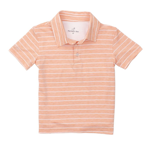 BOYS STARBOARD POLO CREAMSICLE