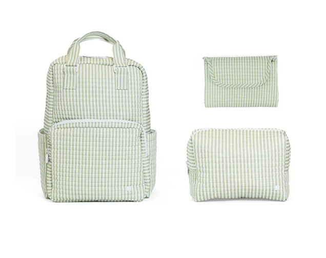 TRVL QUILTED ALL YOU NEED BUNDLE PIMLICO STRIPE SAGE