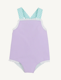 Sisi Sunsuit Broadcloth Lauderdale Lavender/Dunmore Doo-Dad