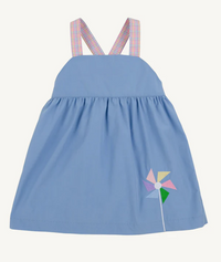 Macy Drew Dress Broadcloth Park City Periwinkle