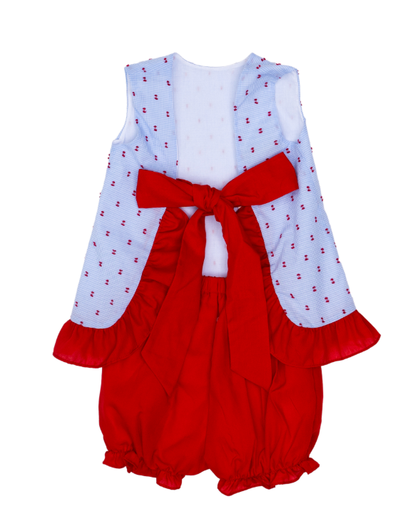 BLAKELY STAR SPANGLED SWISS DOT SET