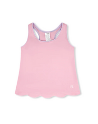 ANNA SCALOP TANK COTTON CANDY PINK