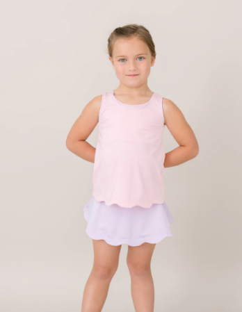 ZOE SCALLLOP SKORT PETAL PURPLE