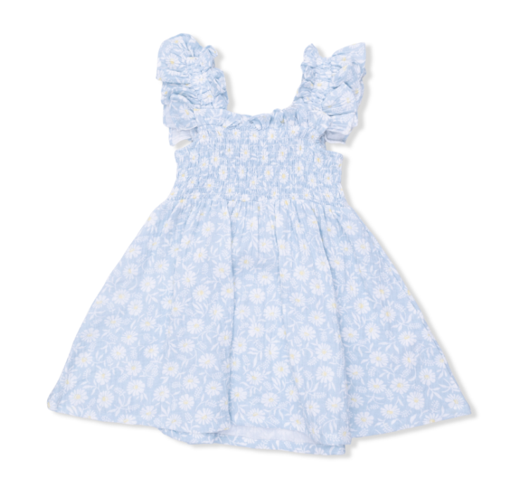 WESTERN DAISIES SMOCKED SUNDRESS