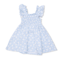 WESTERN DAISIES SMOCKED SUNDRESS
