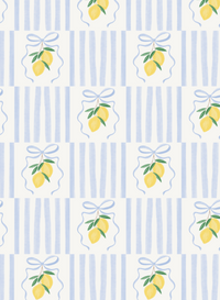 LOVELY LEMONS RIC RAC RUFFLE SUNSUIT