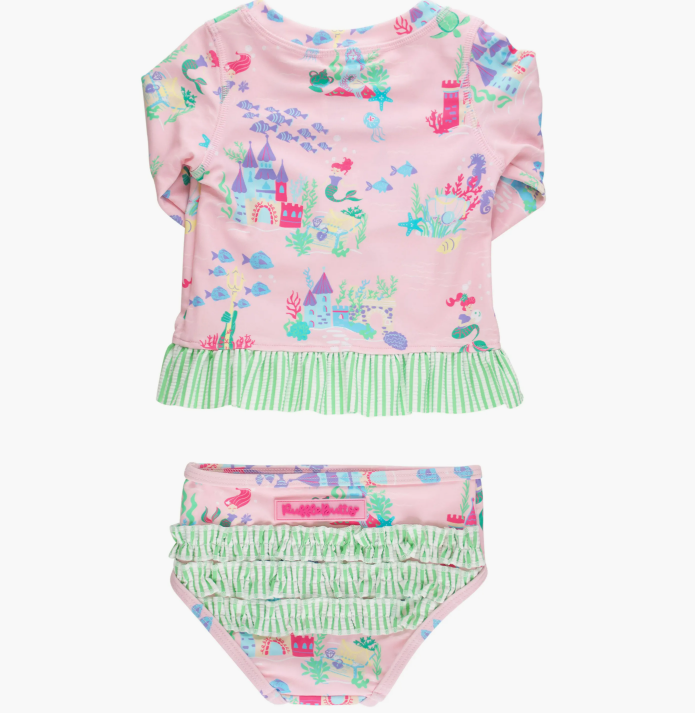 ATLANTIS MERMAIDS LONG SLEEVE RASHGUARD 2 PIECE